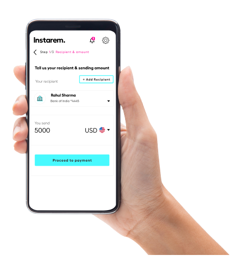 Transfer Money Overseas International Money Transfer Instarem