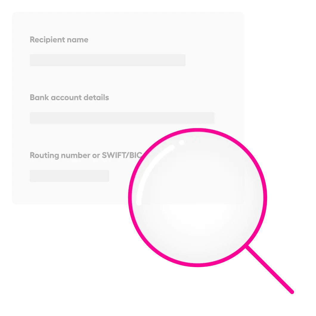searching icons with a form with details