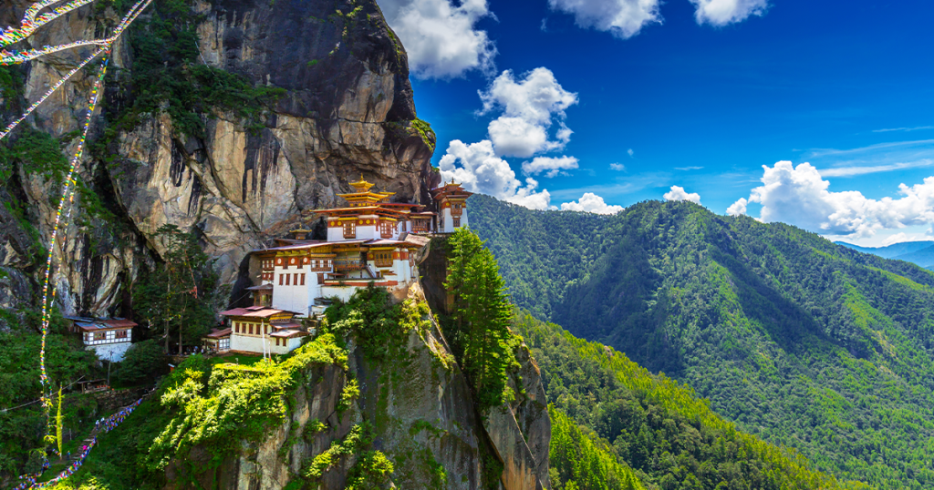  Tiger nest monastery, Bhutan