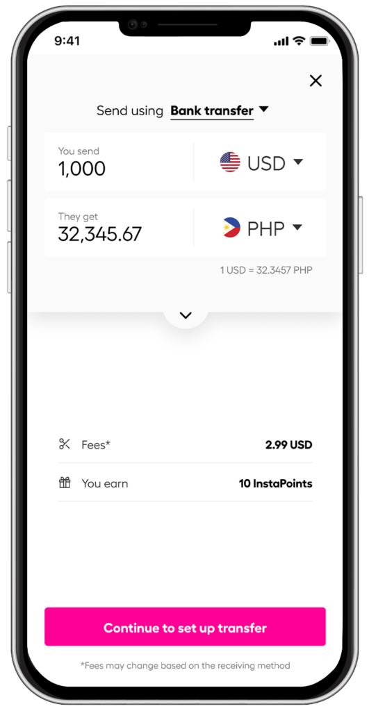 exchange rates and fees