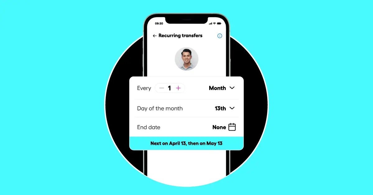 Recurring Transfers to MY