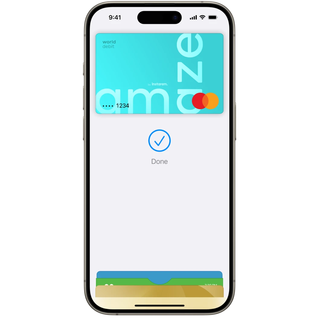 amaze apple pay