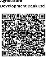 Agriculture Dev. Bank QR code