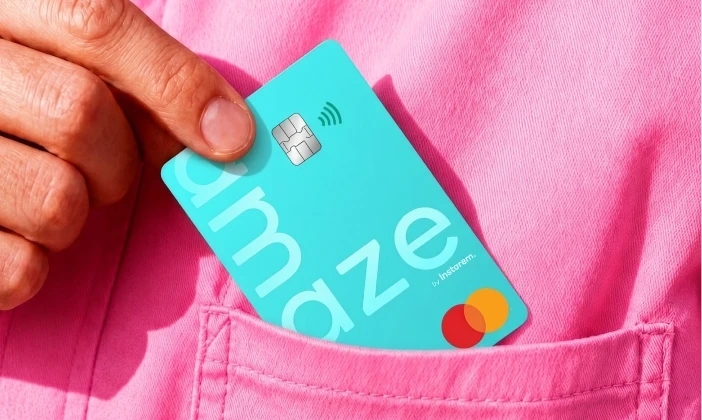 amaze card in pocket